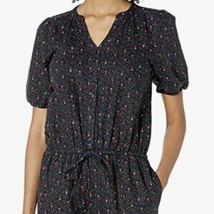 Goodthreads Washed Linen Blend Romper